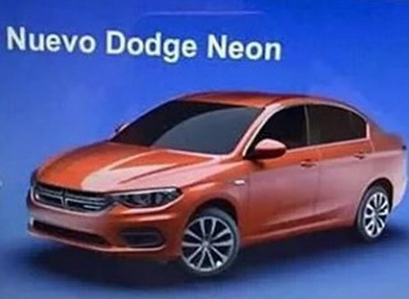 El Fiat Tipo sedán se convertirá en el nuevo Dodge Neon para México