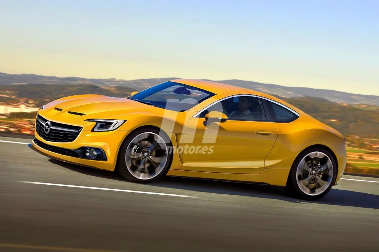 El futuro Opel GT con el que soñamos sería así