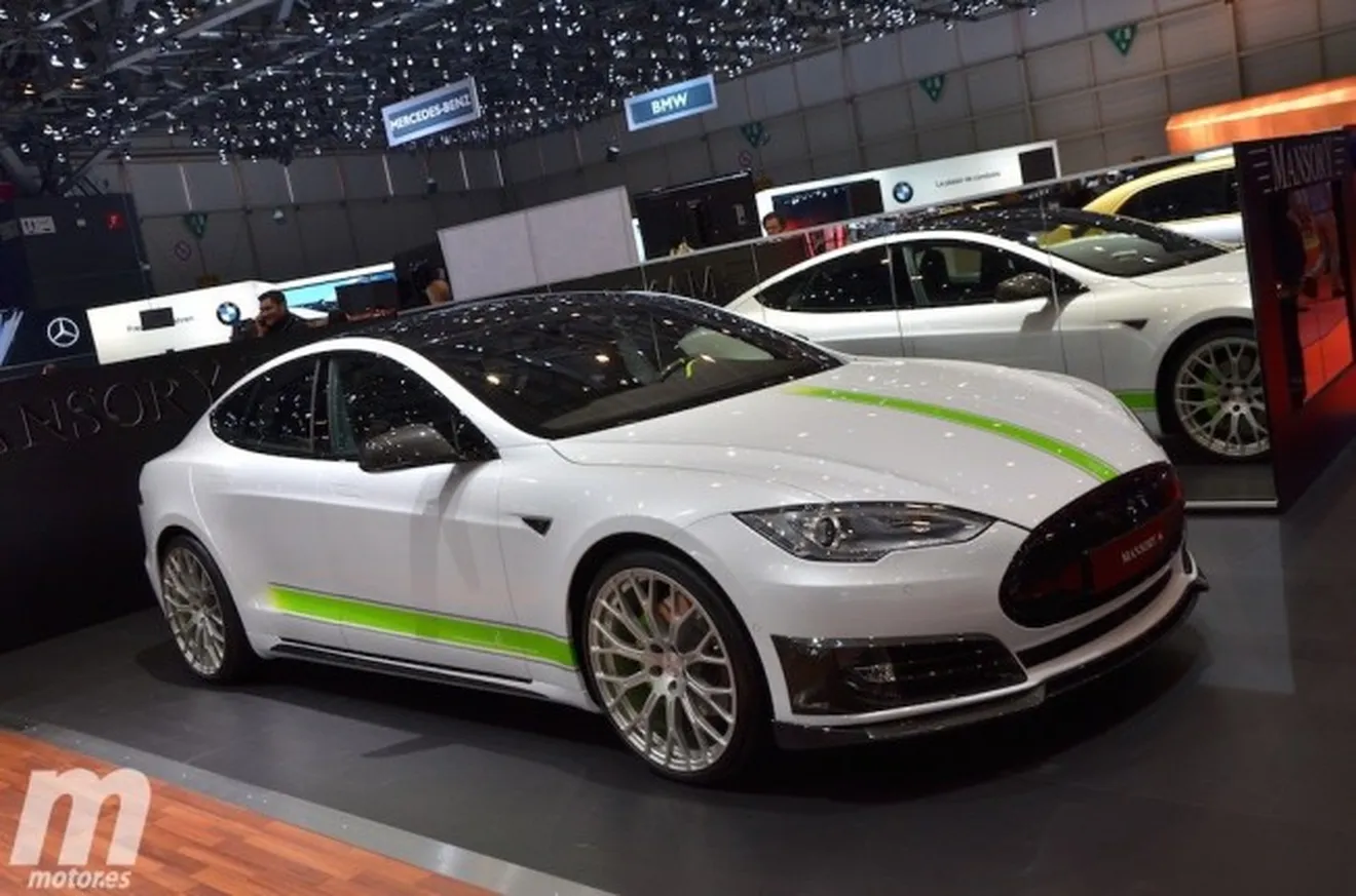 Tesla Model S preparado por Mansory