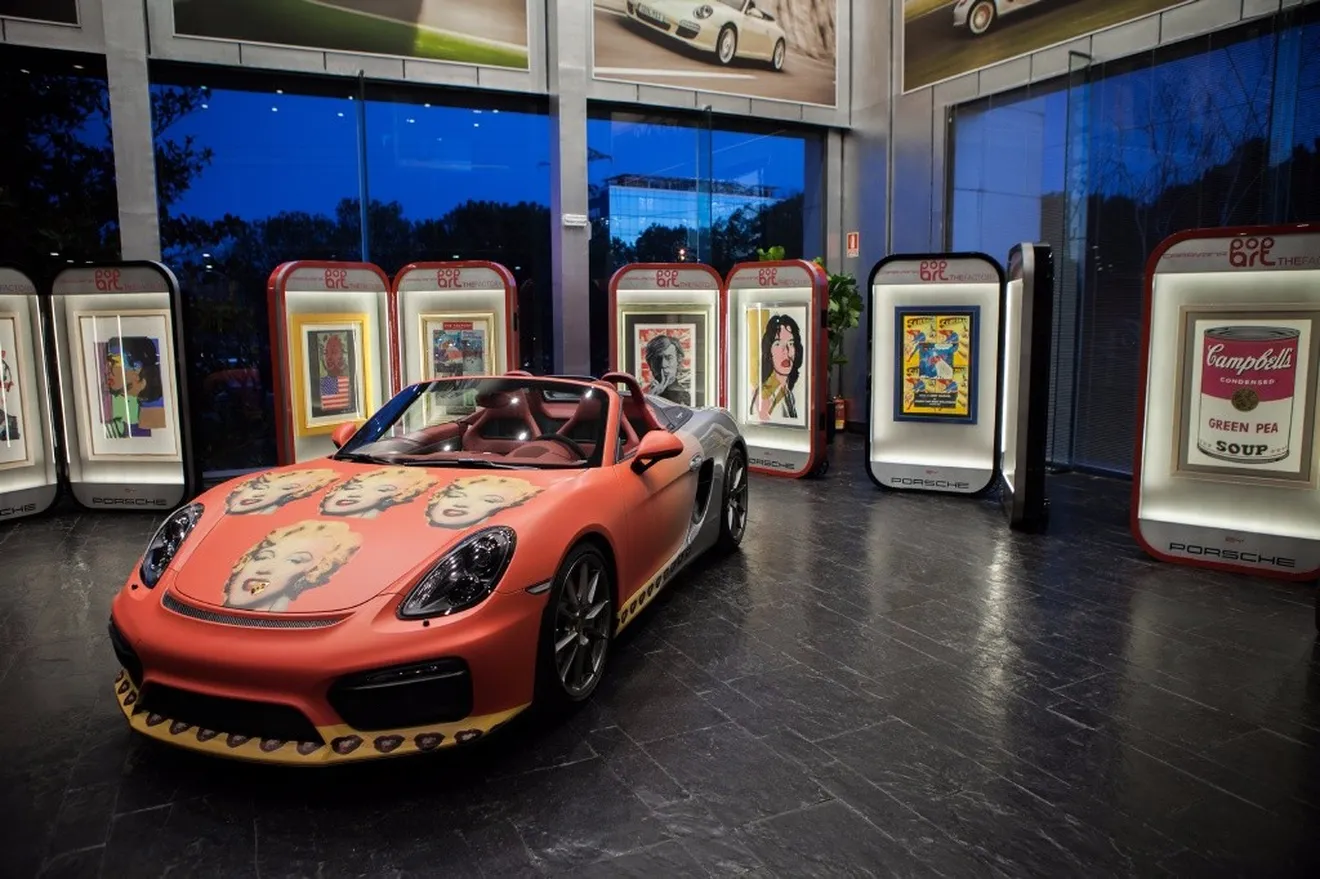 Porsche y Andy Warhol juntos en la caravana Pop Art The Factory