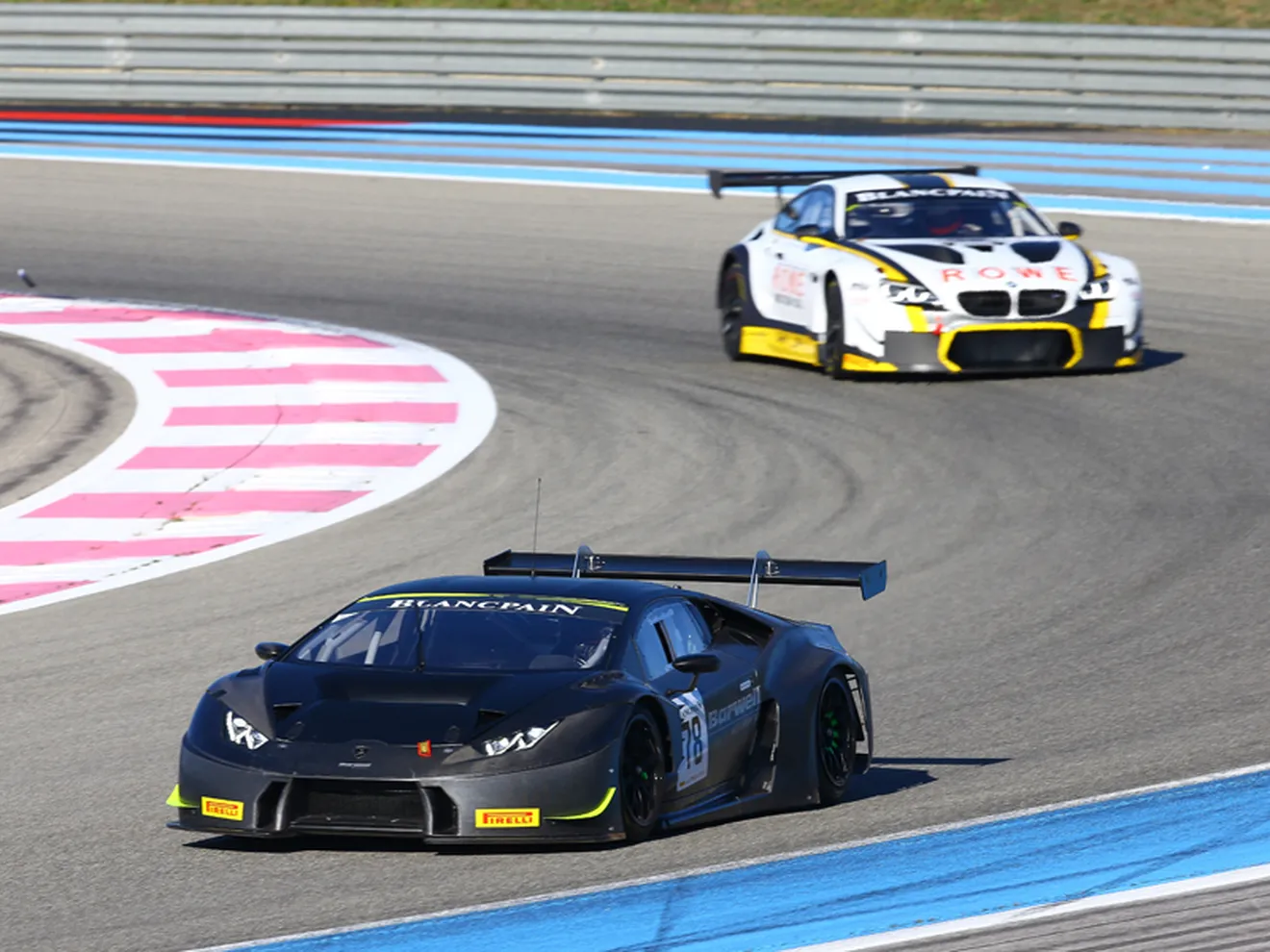 Las Blancpain GT Series cierran su test en Paul Ricard