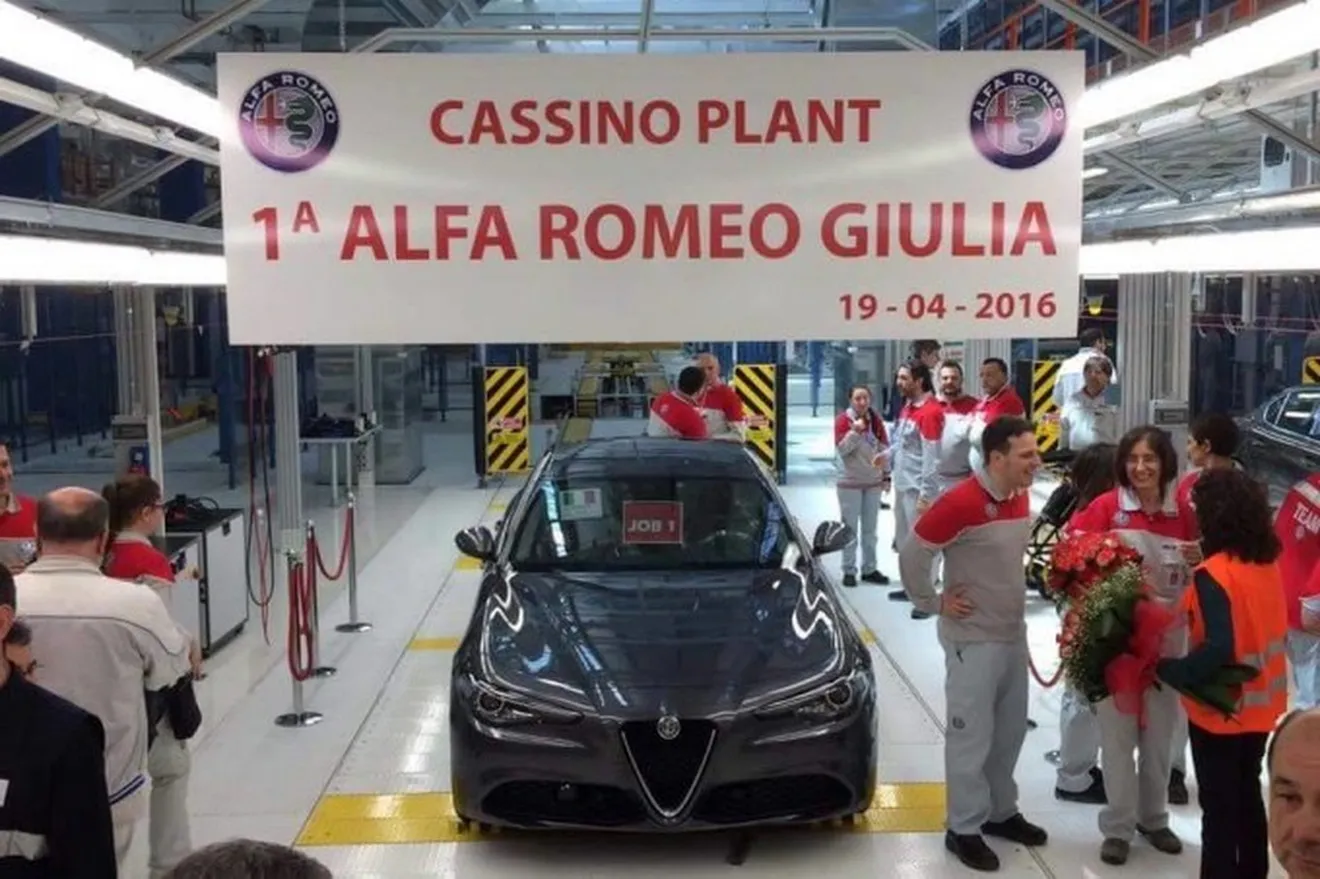 El nuevo Alfa Romeo Giulia comienza su producción