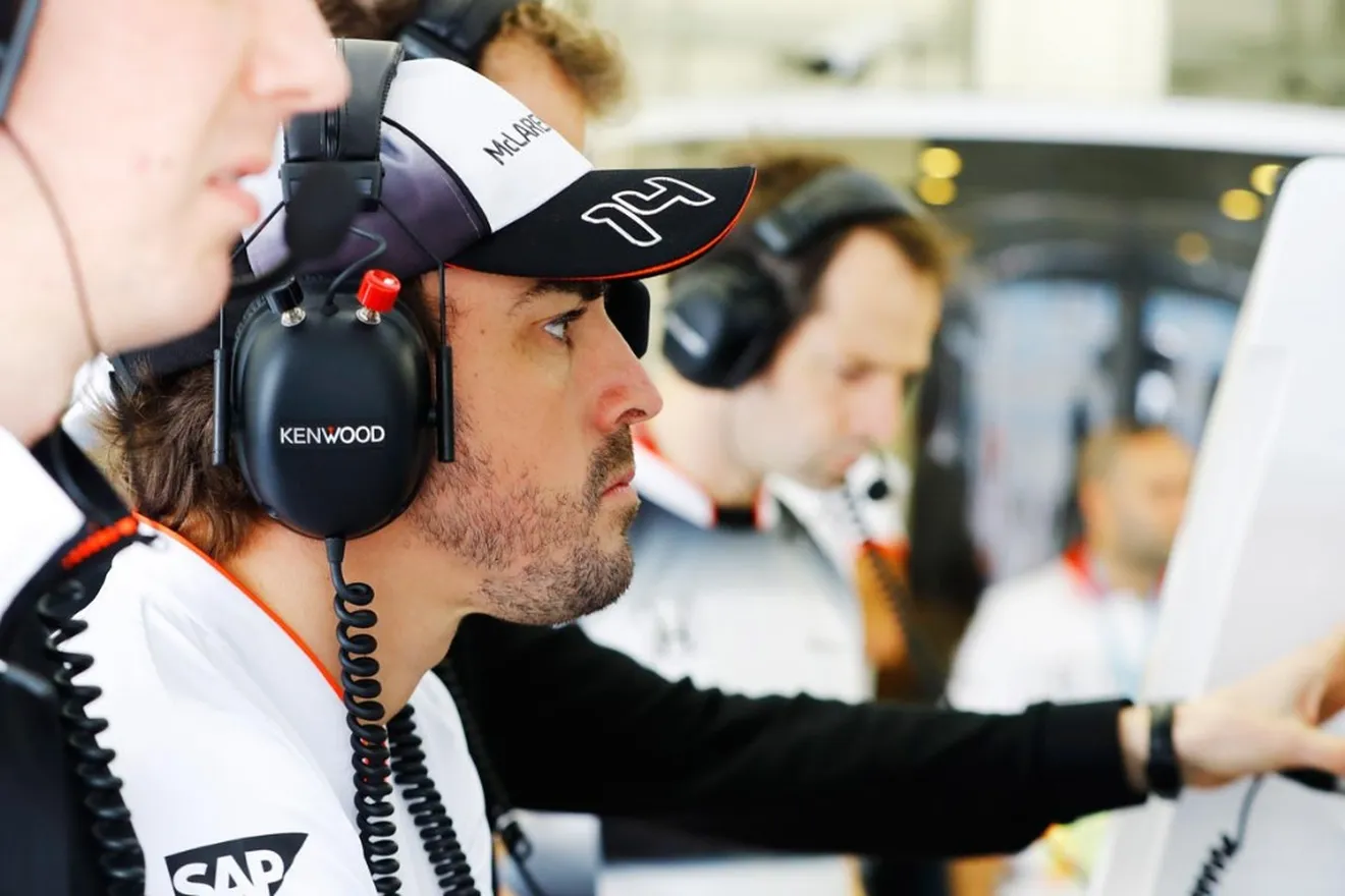 Alonso quiere volver a la clasificación a una vuelta