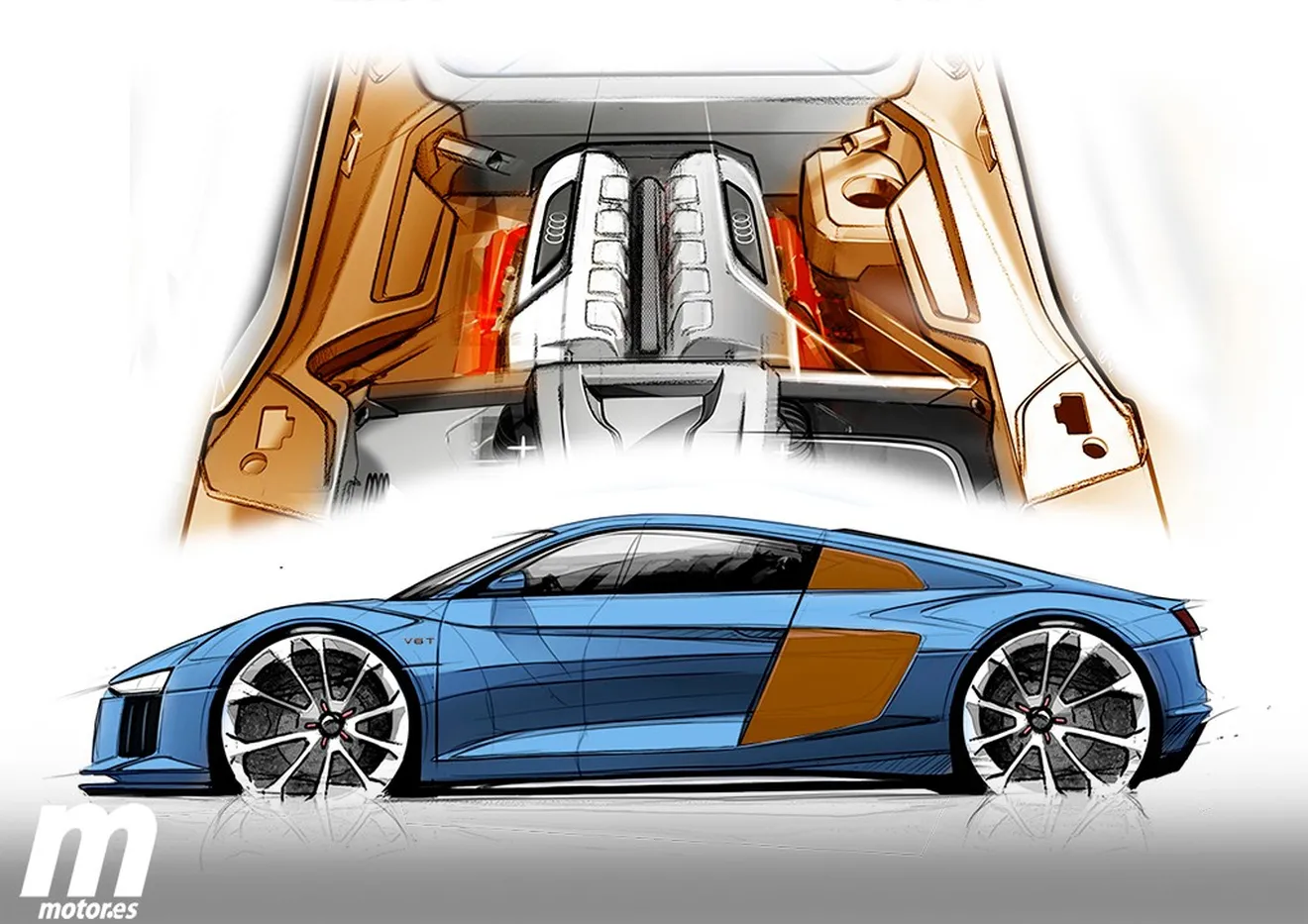 De vueltas con el motor del Audi R8 V6 ¿qué motor equipará?