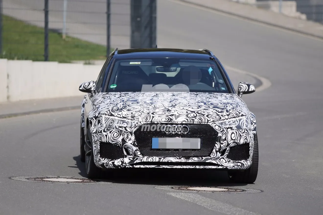 Cazado el nuevo Audi RS4 Avant 2017 de producción