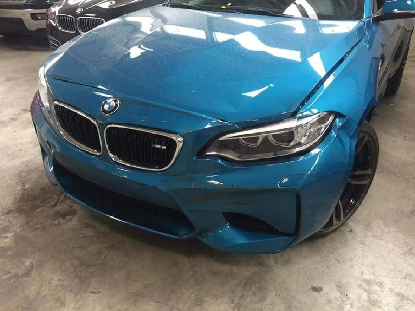 Al primer BMW M2 accidentado que conocemos... ¡No le dio tiempo a matricularse!
