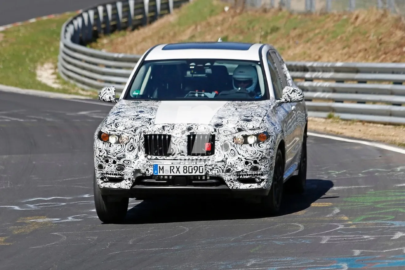 El esperado BMW X3 2017 se deja ver en Nürburgring