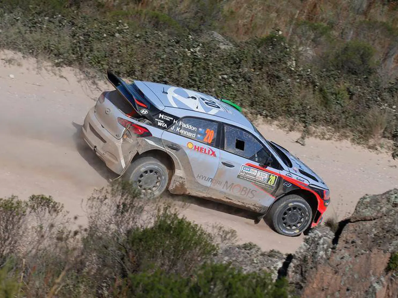 Hayden Paddon roza su sueño en el Rally de Argentina