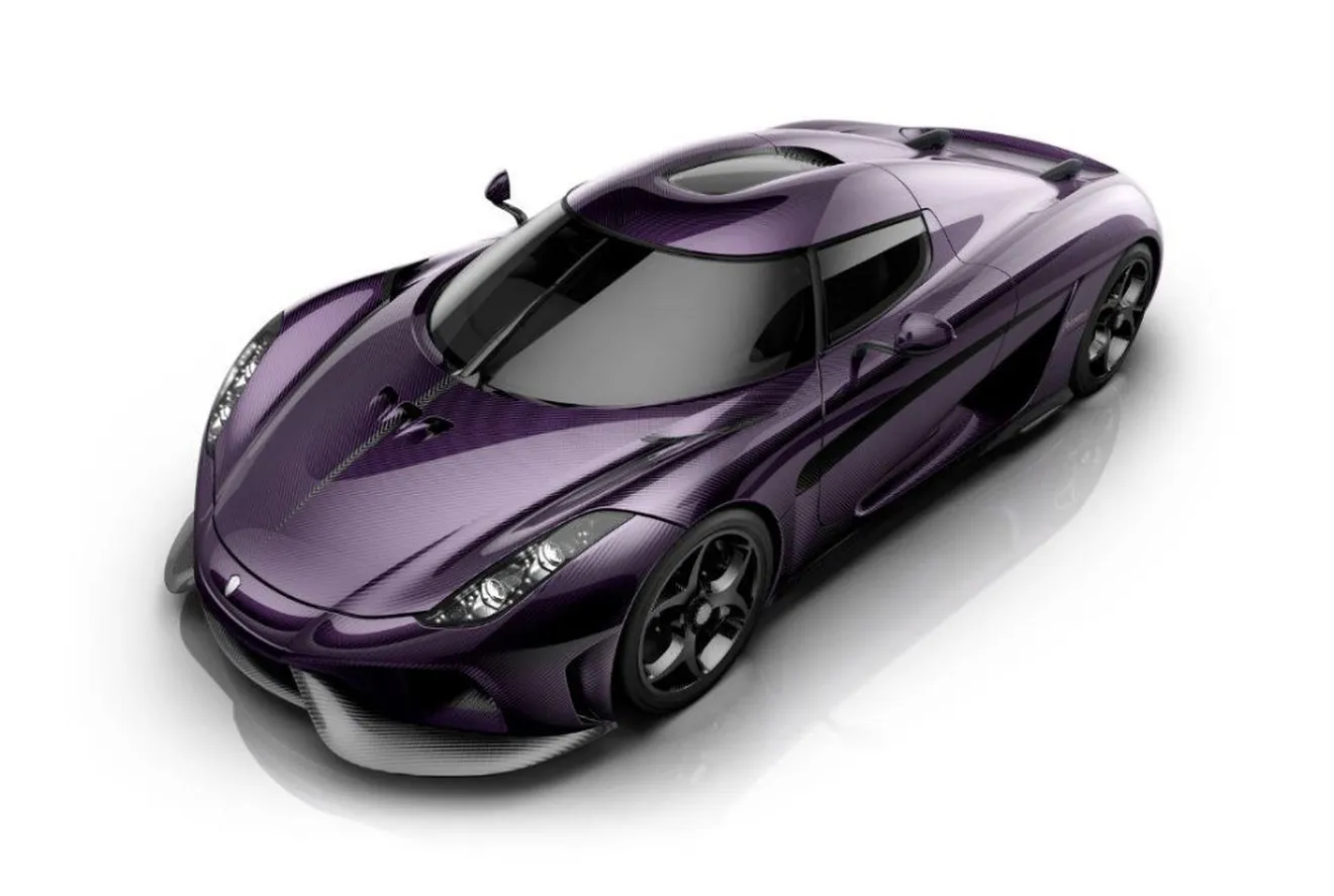 Koenigsegg rinde homenaje a Prince con un Regera púrpura