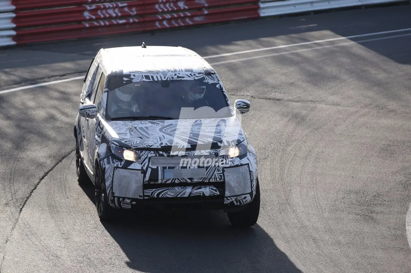 Cazado en Nürburgring el Land Rover Discovery 2017
