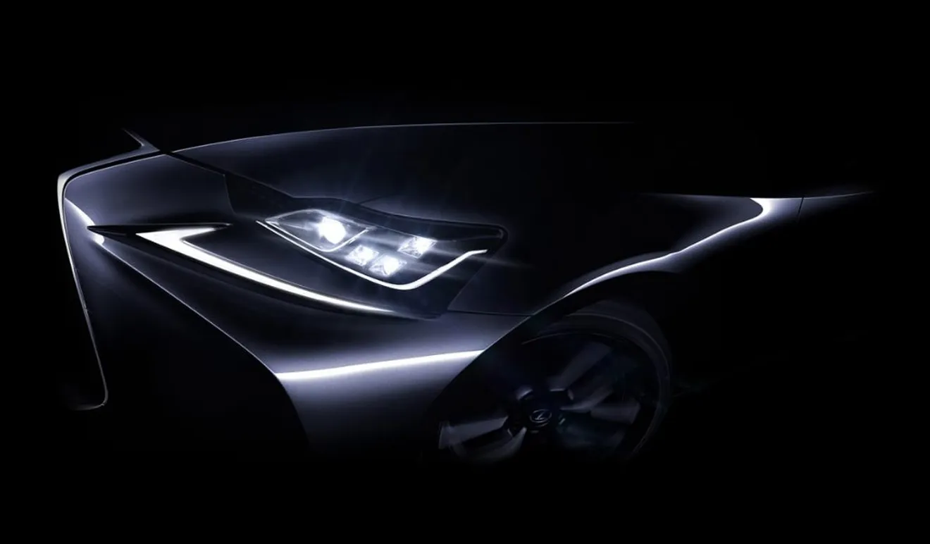 Lexus IS 2017: actualización de su diseño para el Salón de Pekín