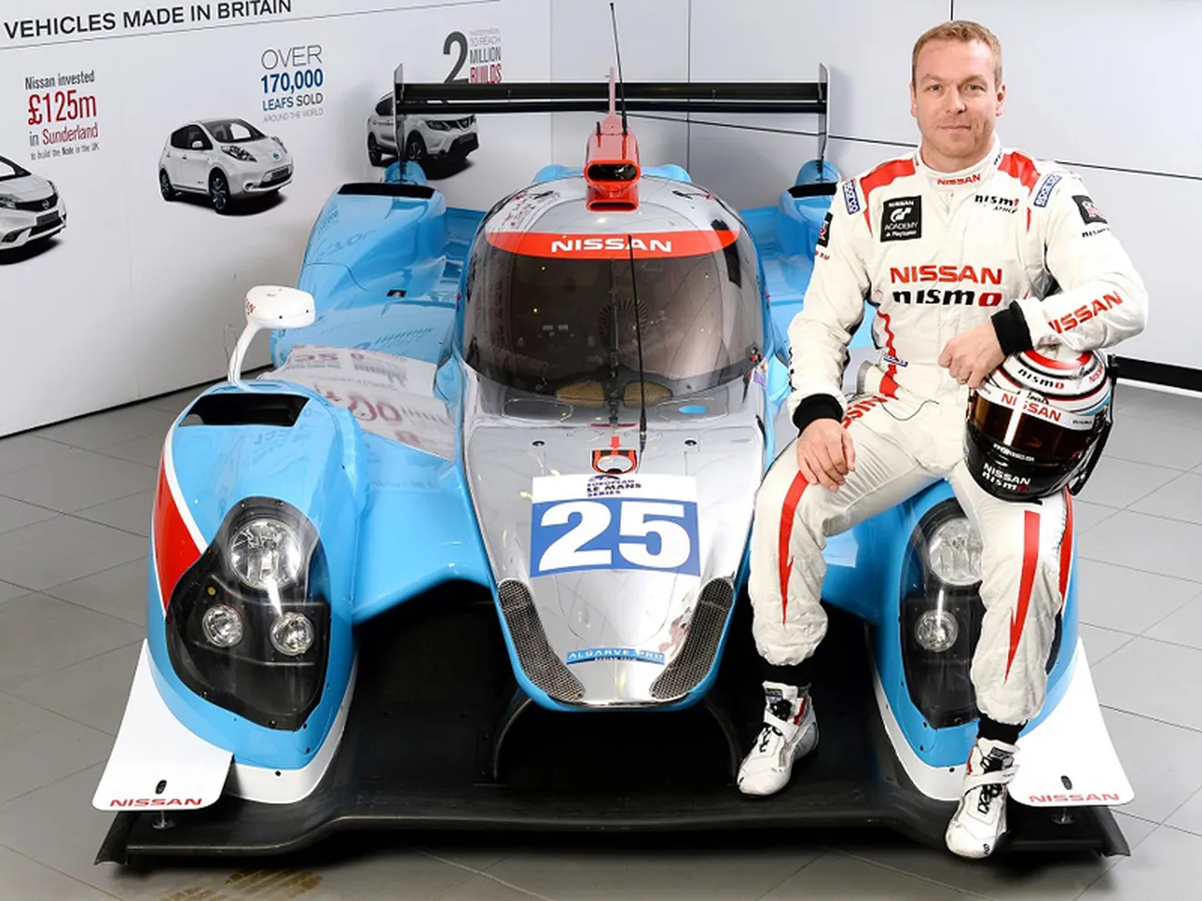 Nissan acomoda a Chris Hoy en LMP2 para Le Mans