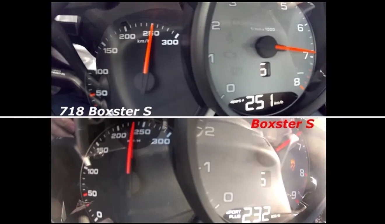 Duelo de generaciones: Porsche 718 Boxster S vs Boxster S 981