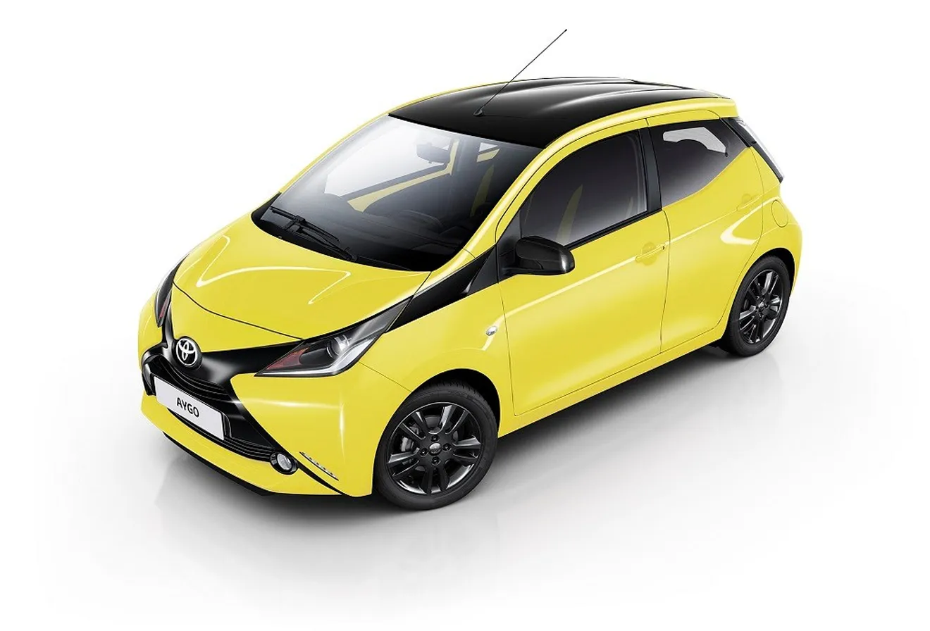 Nuevo Toyota AYGO x-cite, ahora con el amarillo como protagonista