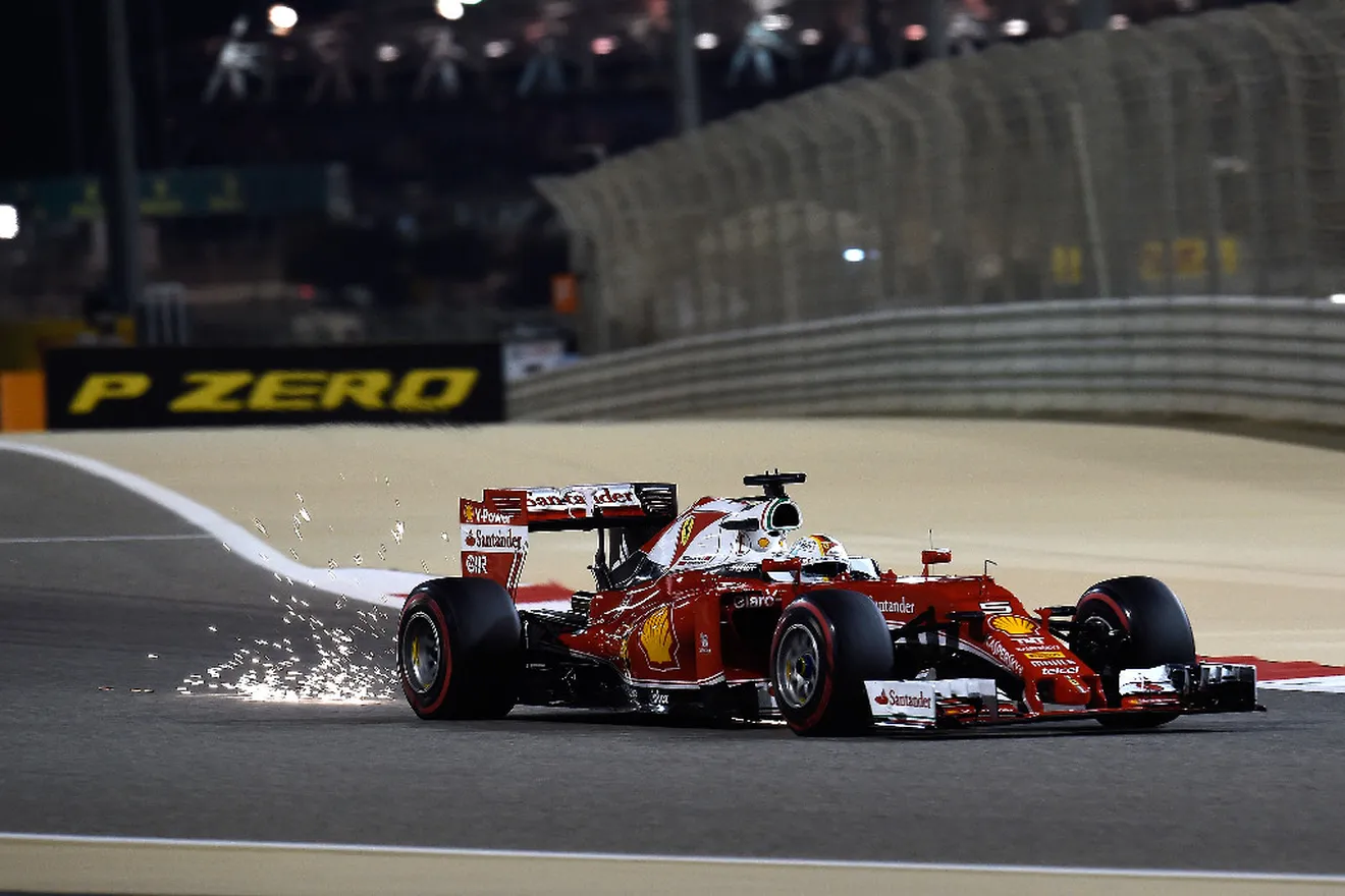 Sebastian Vettel, fuera de combate antes de comenzar en Bahrein