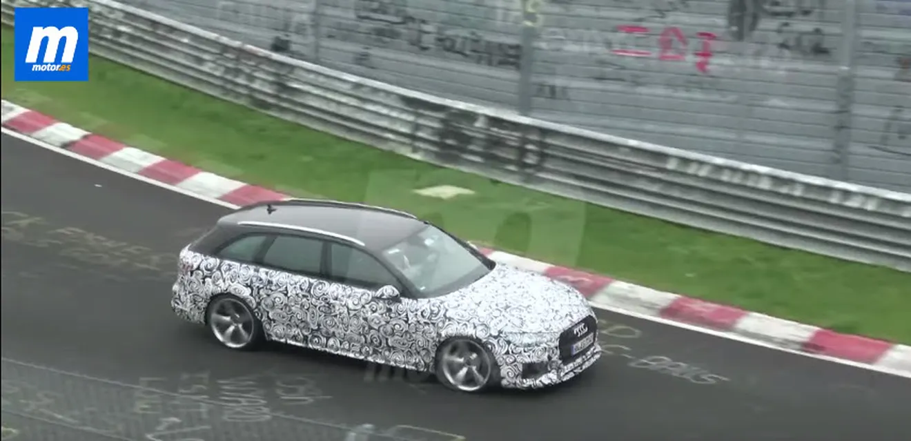 Vídeo: Audi RS4 Avant 2017, al límite en Nürburgring