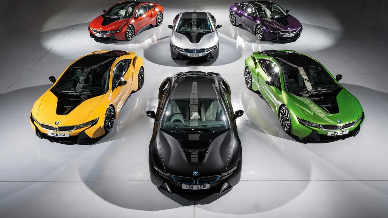 Nuevos colores para el BMW i8 con las pinturas de BMW Individual, ¿quién quiere pasar desapercibido?