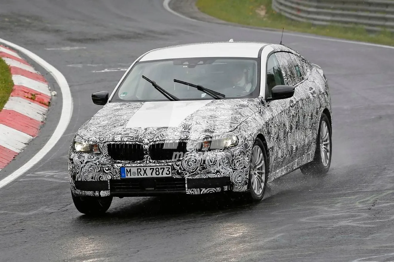 El nuevo BMW Serie 5 GT 2017 sigue ultimando su desarrollo