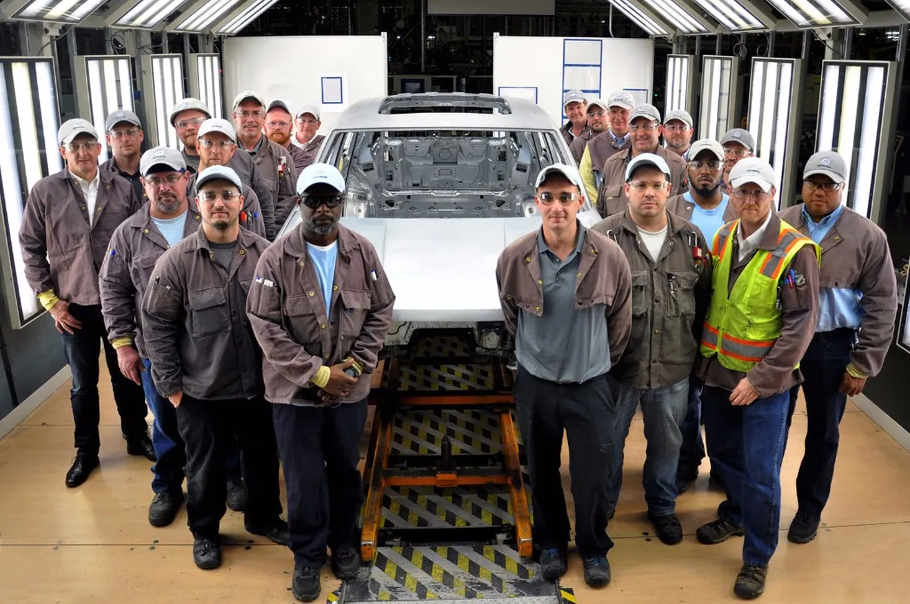 Comienza a construirse la carrocería del Volkswagen CrossBlue