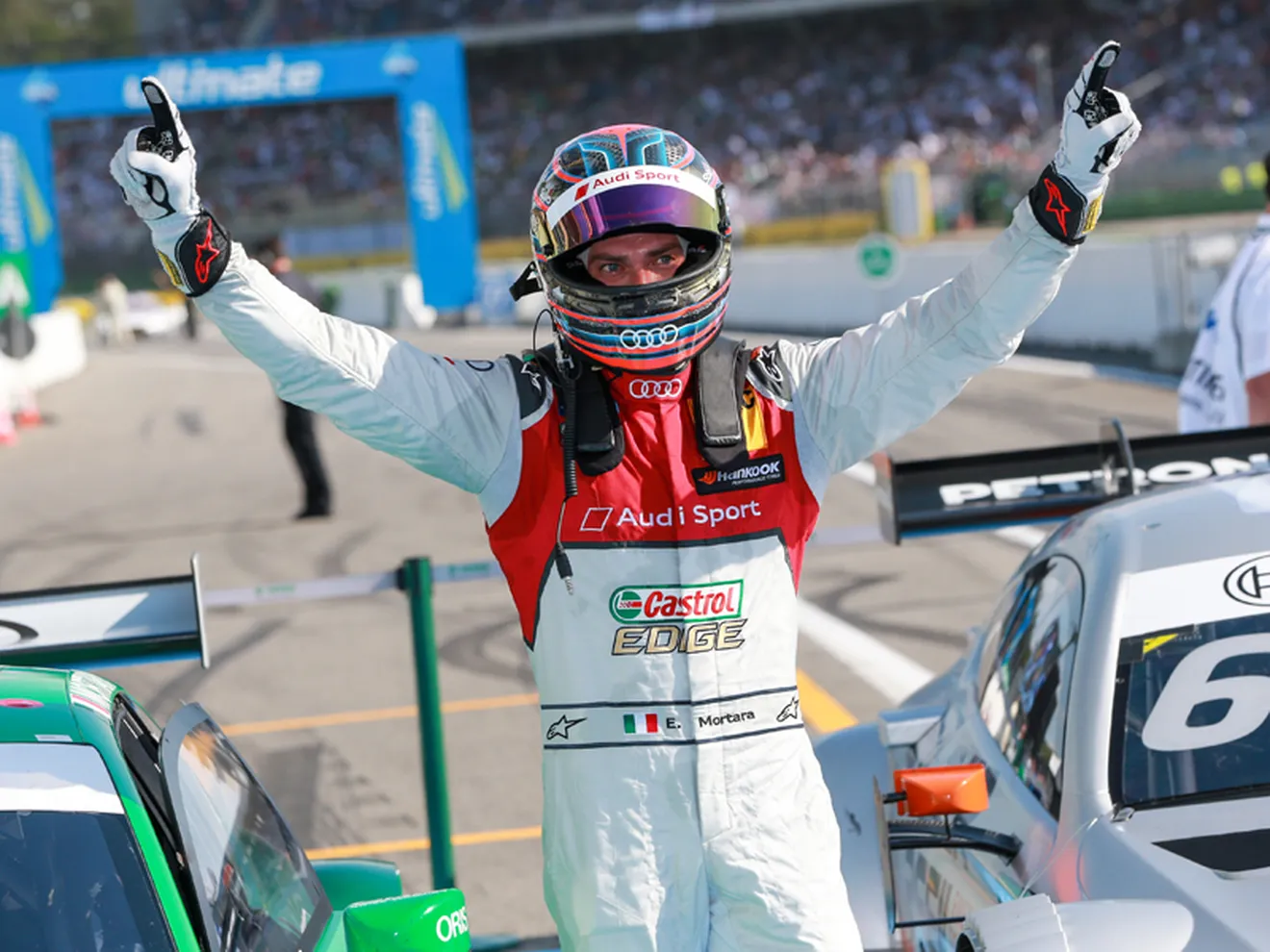 Edo Mortara gana la primera carrera del DTM 2016