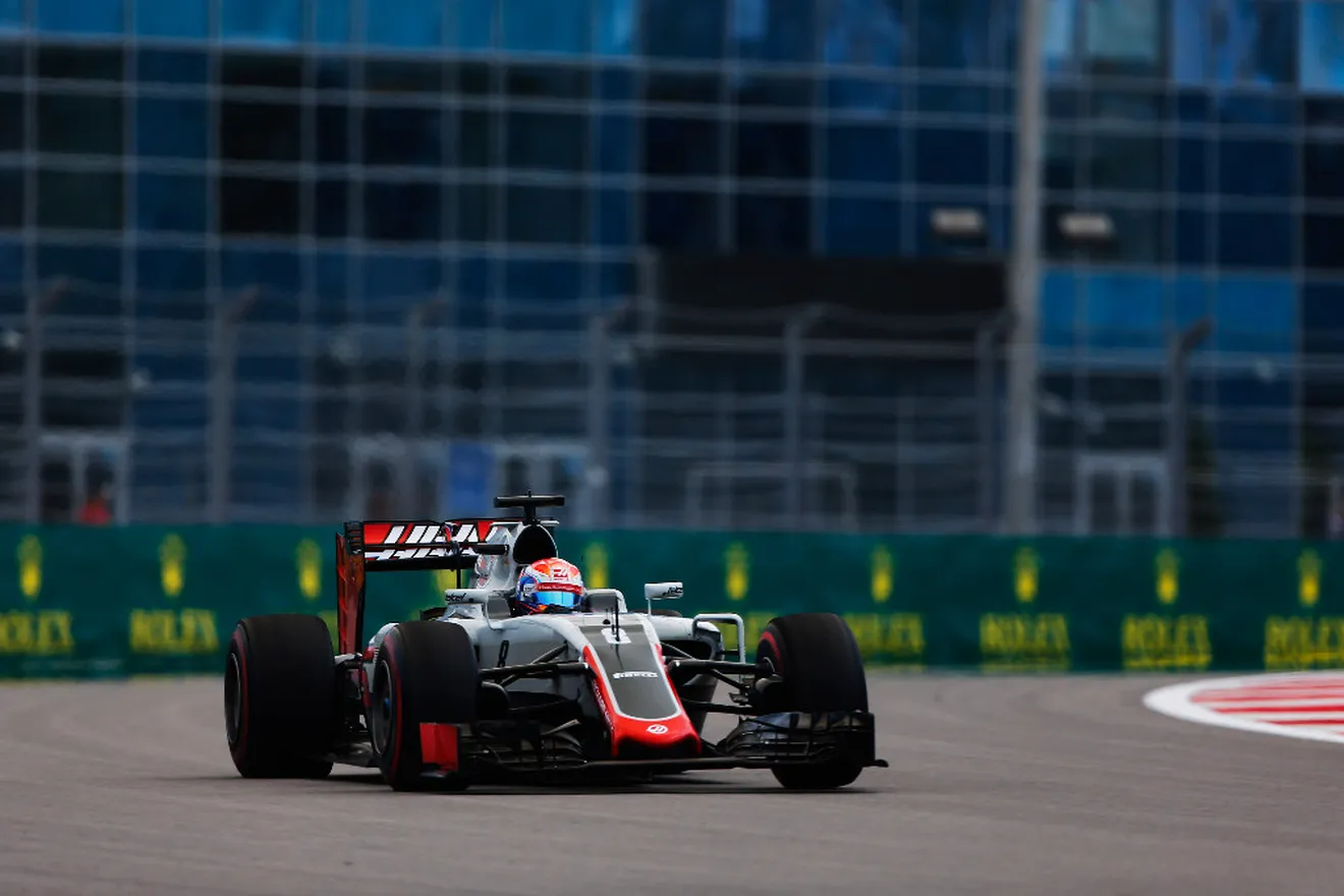 Haas vuelve a los puntos con Romain Grosjean 