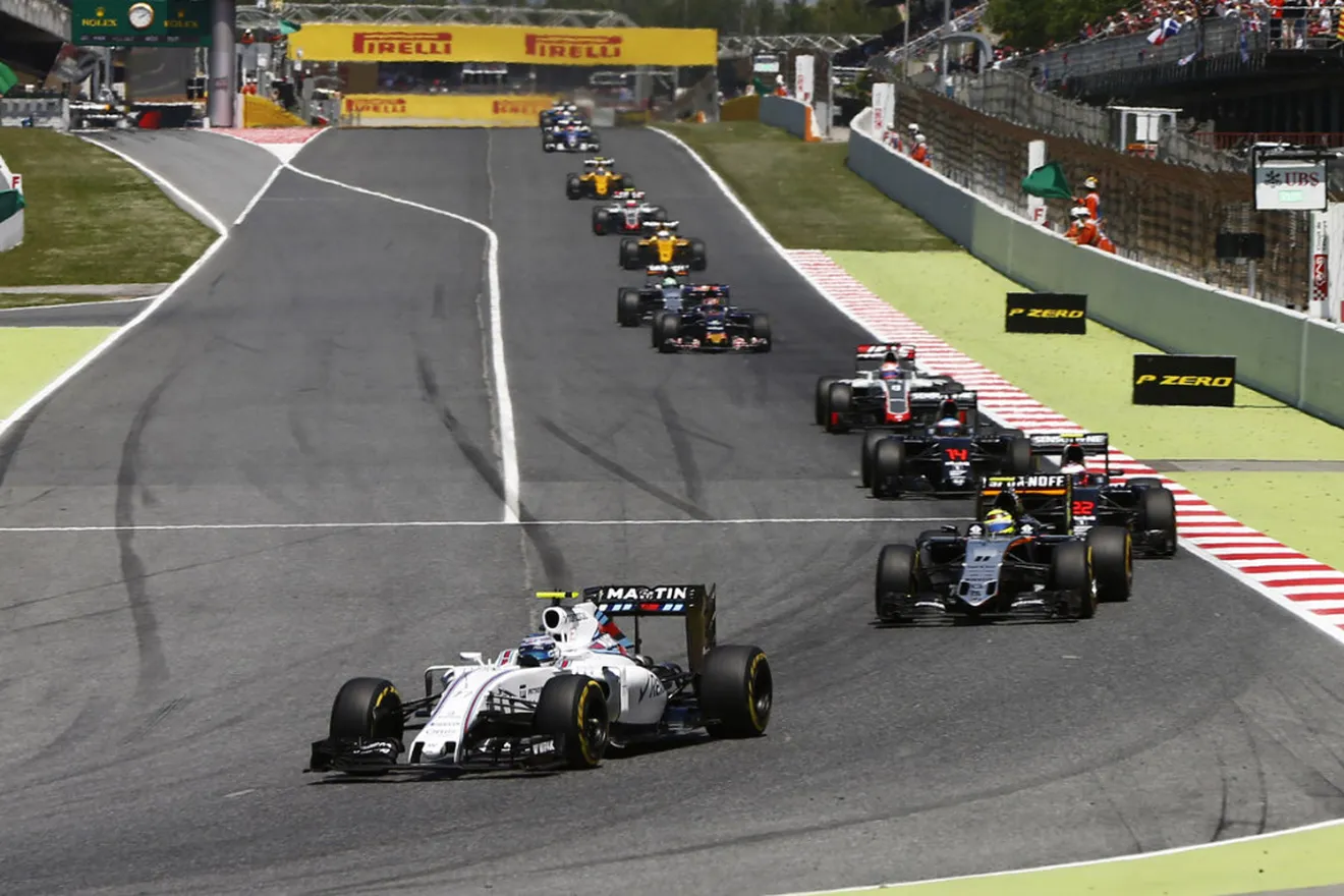 Papel discreto de Williams en el GP de España