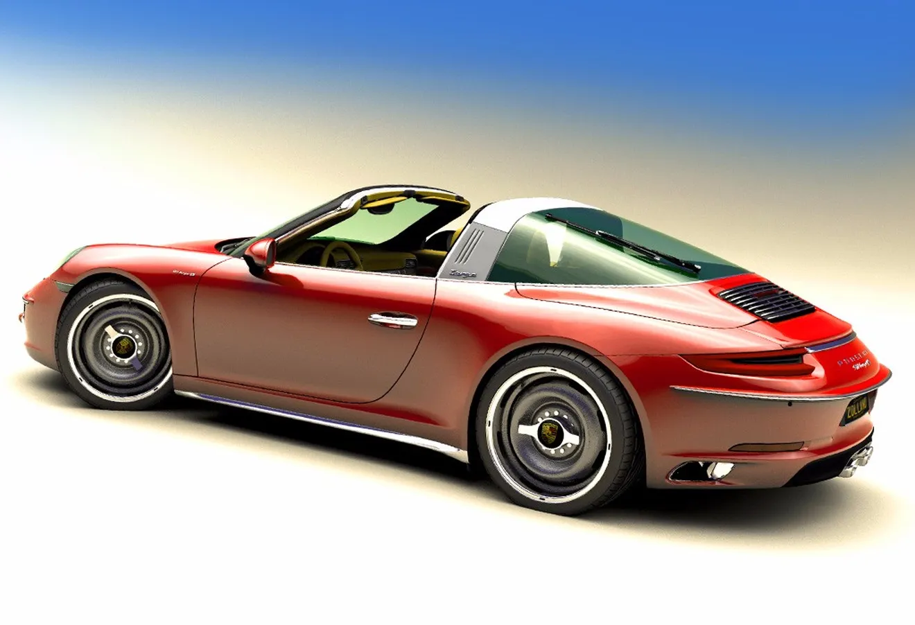 Zolland Design y su “brochazo” retro para el Porsche 911