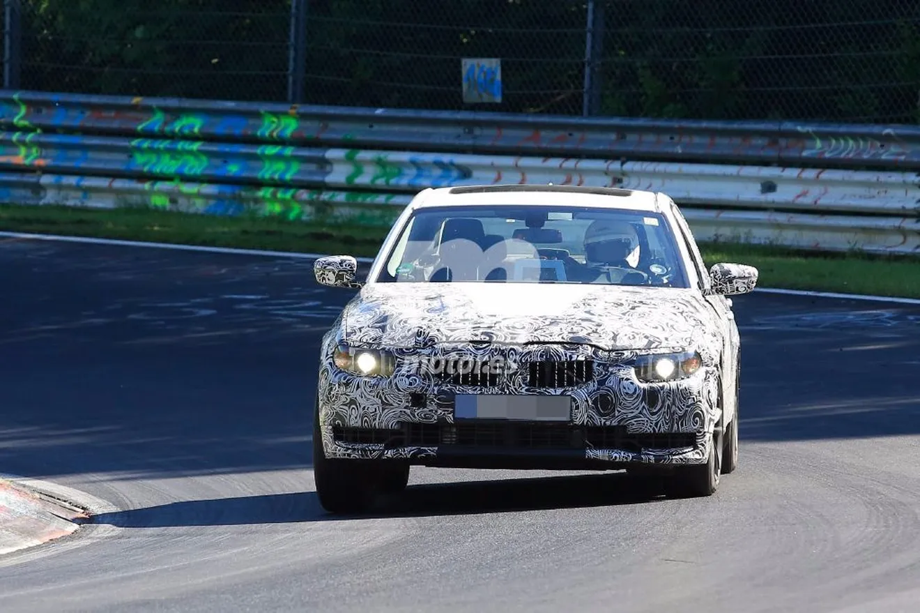Nuevo BMW Serie 3 G20, cazado en Nürburgring