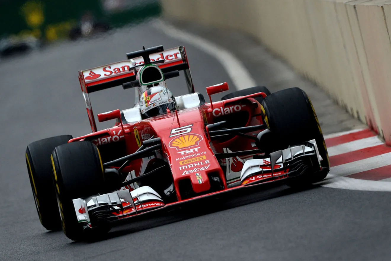 Complicado debut de Ferrari en el Baku City Circuit