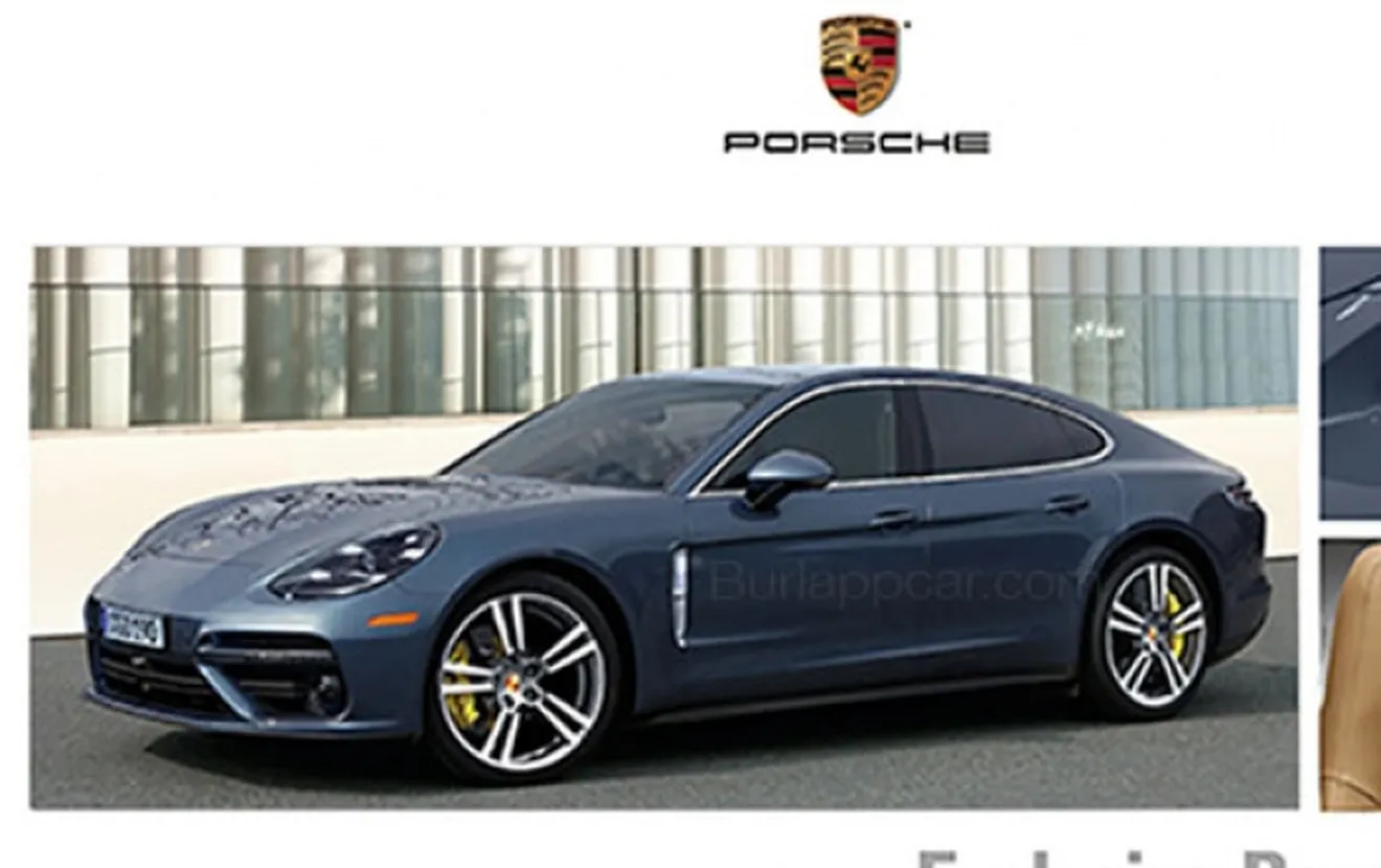Nuevo Porsche Panamera, ¿en su primera imagen filtrada?