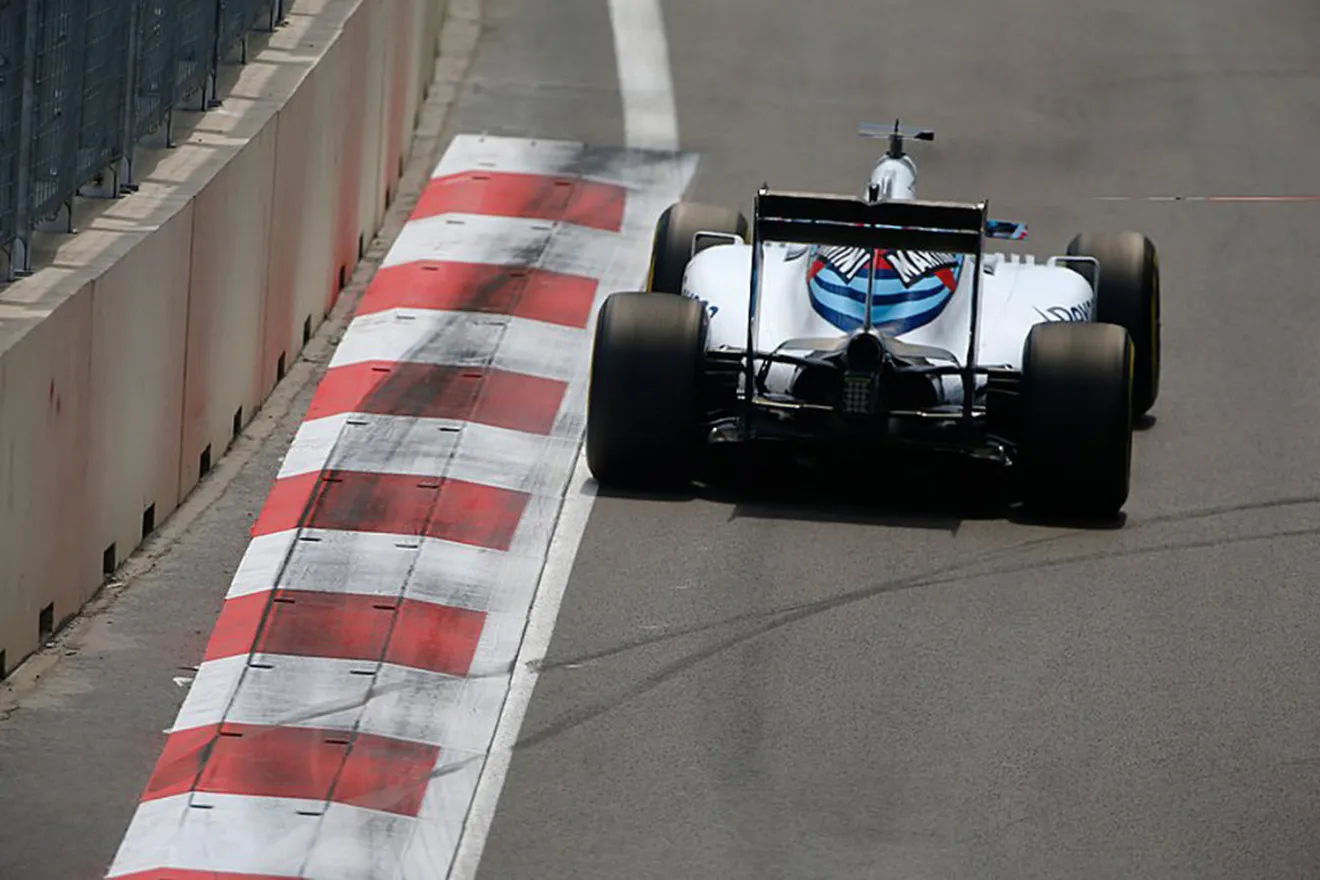La recta de Bakú beneficia a los rápidos Williams