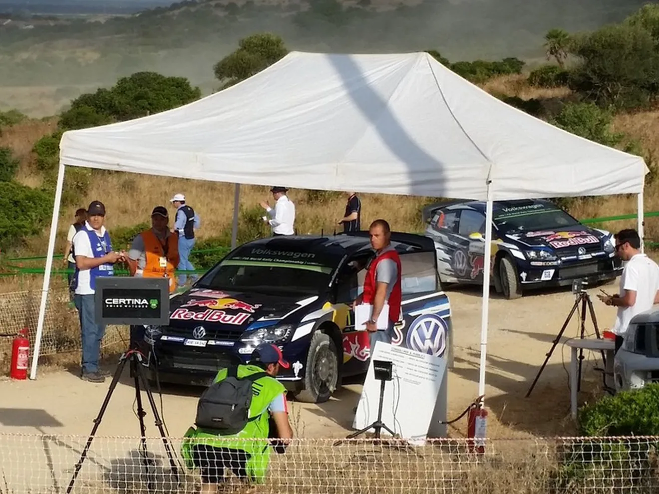 Sébastien Ogier domina el shakedown del Rally de Italia