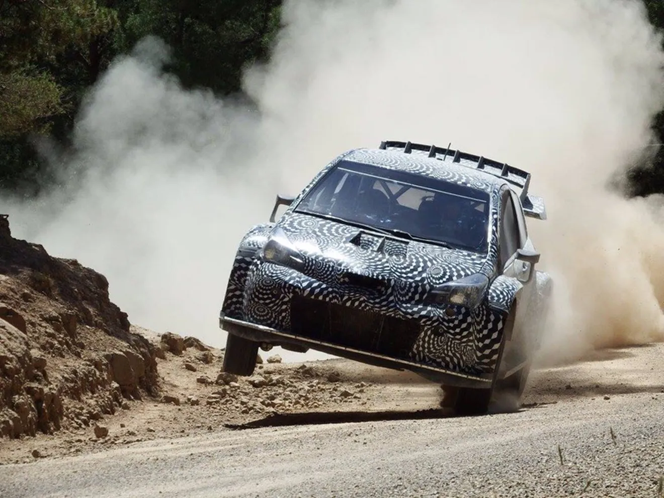 El Toyota Yaris WRC regresa a Catalunya para hacer test