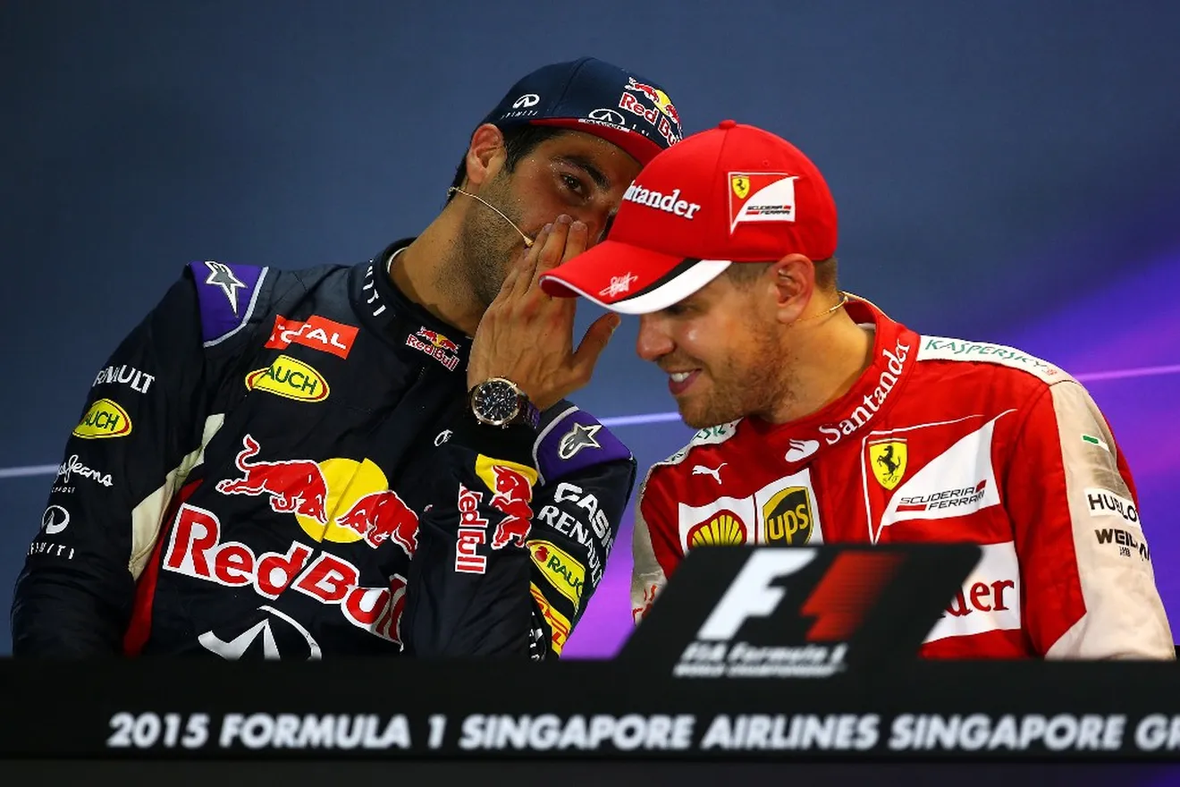 Vettel sobre Ricciardo: “No es mi trabajo firmar a un piloto, pero me gusta”
