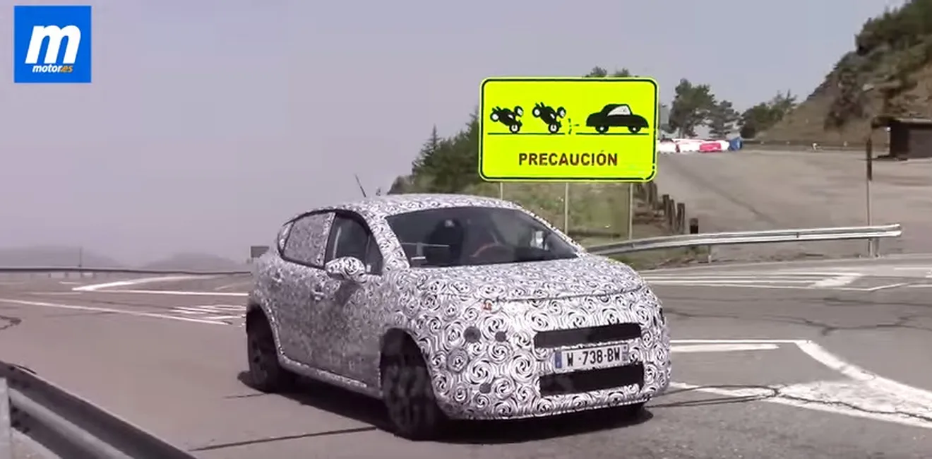 Citroën C3 2017, vídeo espía de su nueva generación