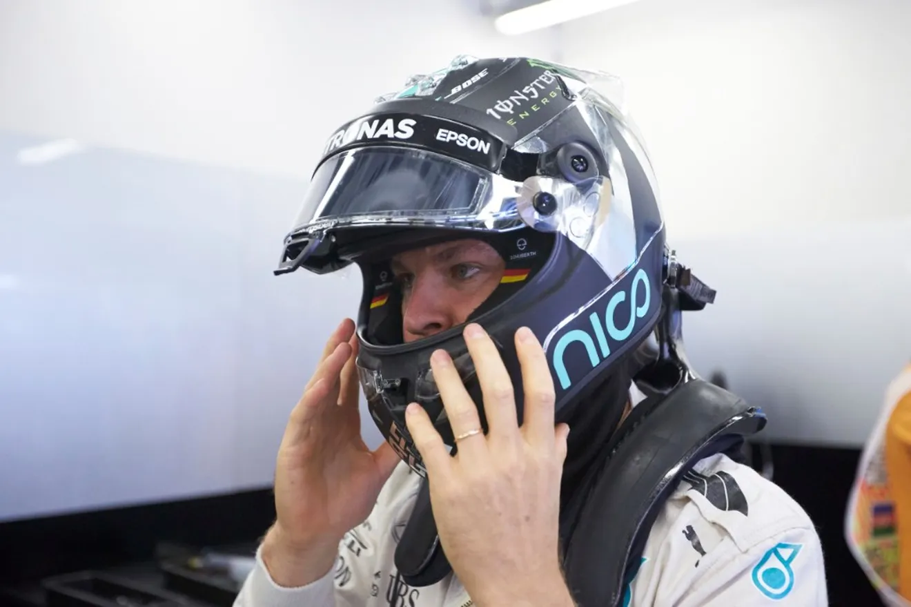 Rosberg: “El motor dejó de funcionar, pero era viejo, no hay problema”