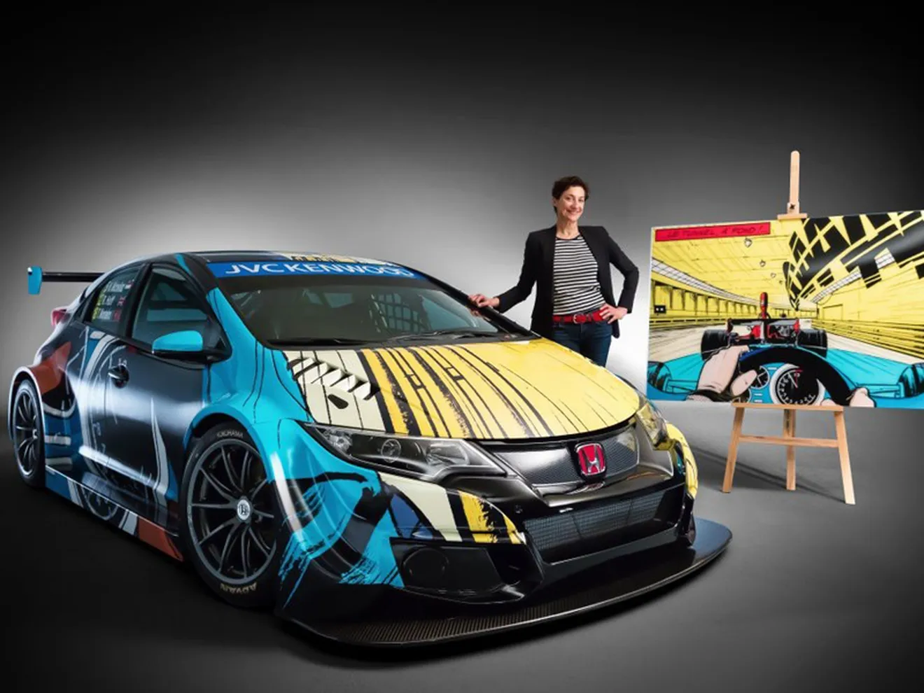 El WTCC lleva sus propios 'art cars' a Goodwood
