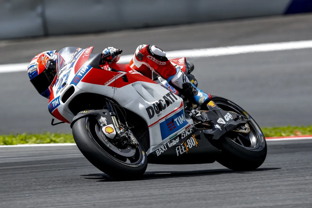 Casey Stoner, protagonista del test MotoGP en Austria