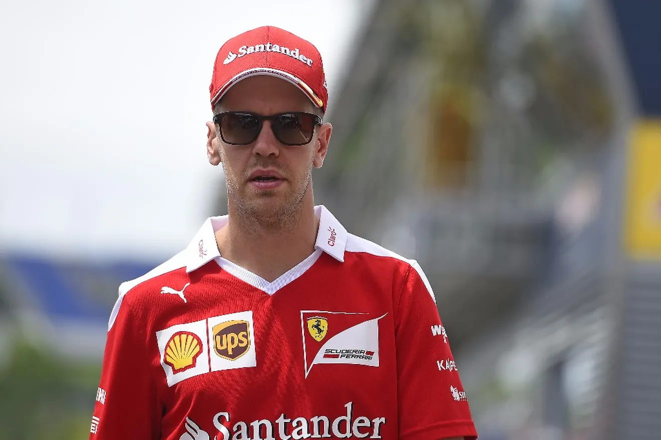 Vettel: "No hubo señal de advertencia, todo era normal"