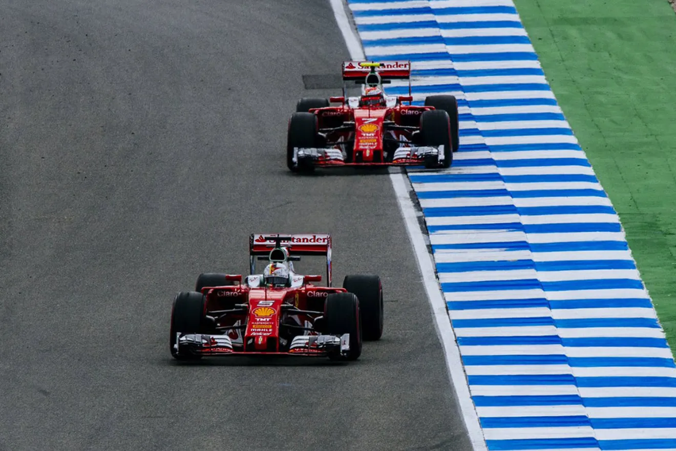 Ferrari a la estela de Mercedes en los libres de Hockenheim