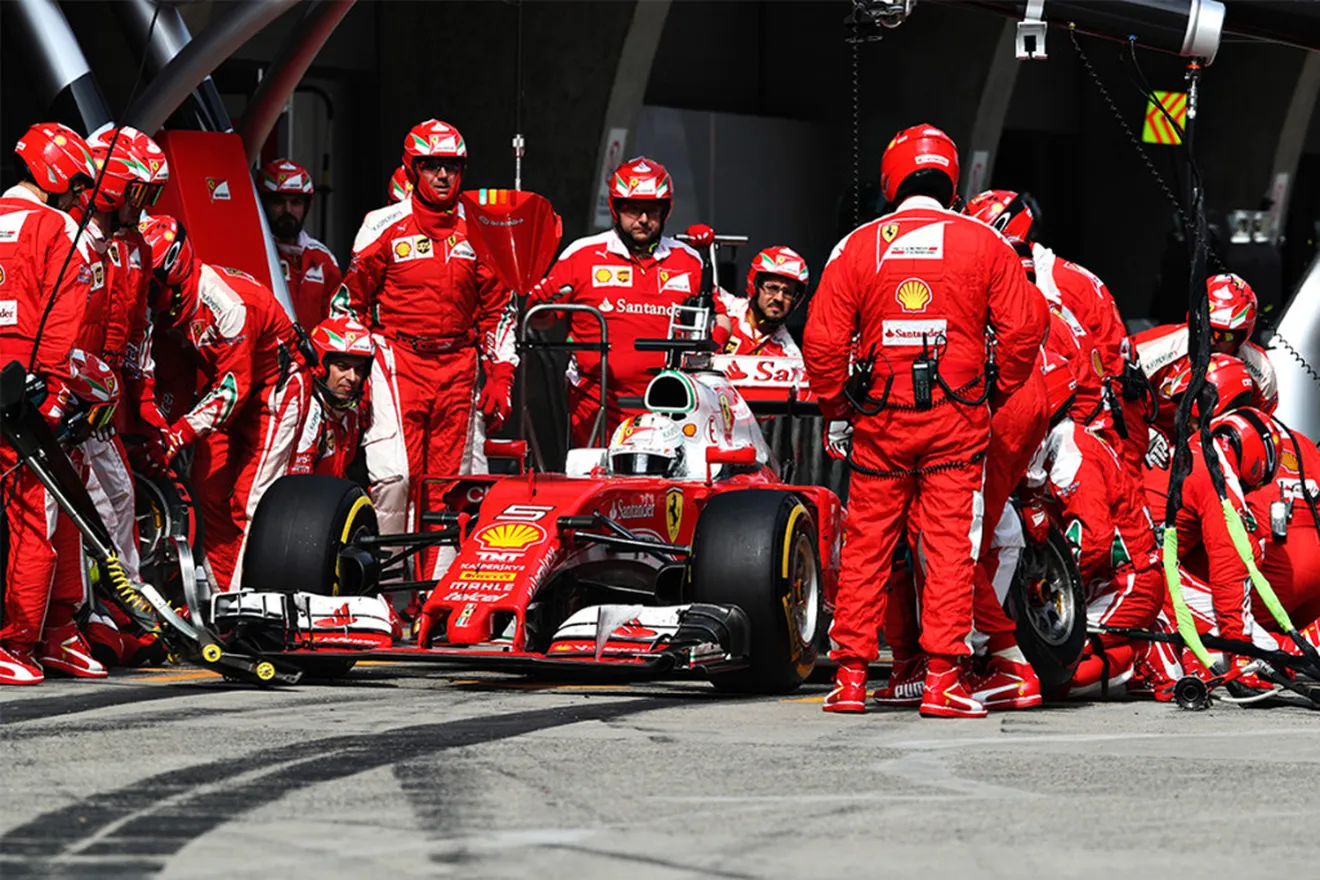 Ferrari muy lejos de Mercedes durante el viernes húngaro