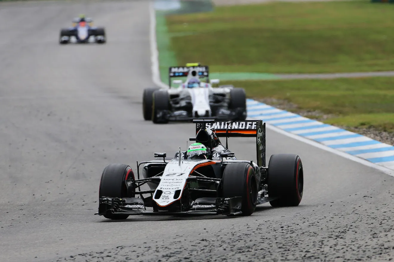 Force India se acerca a Williams en la lucha por la cuarta plaza