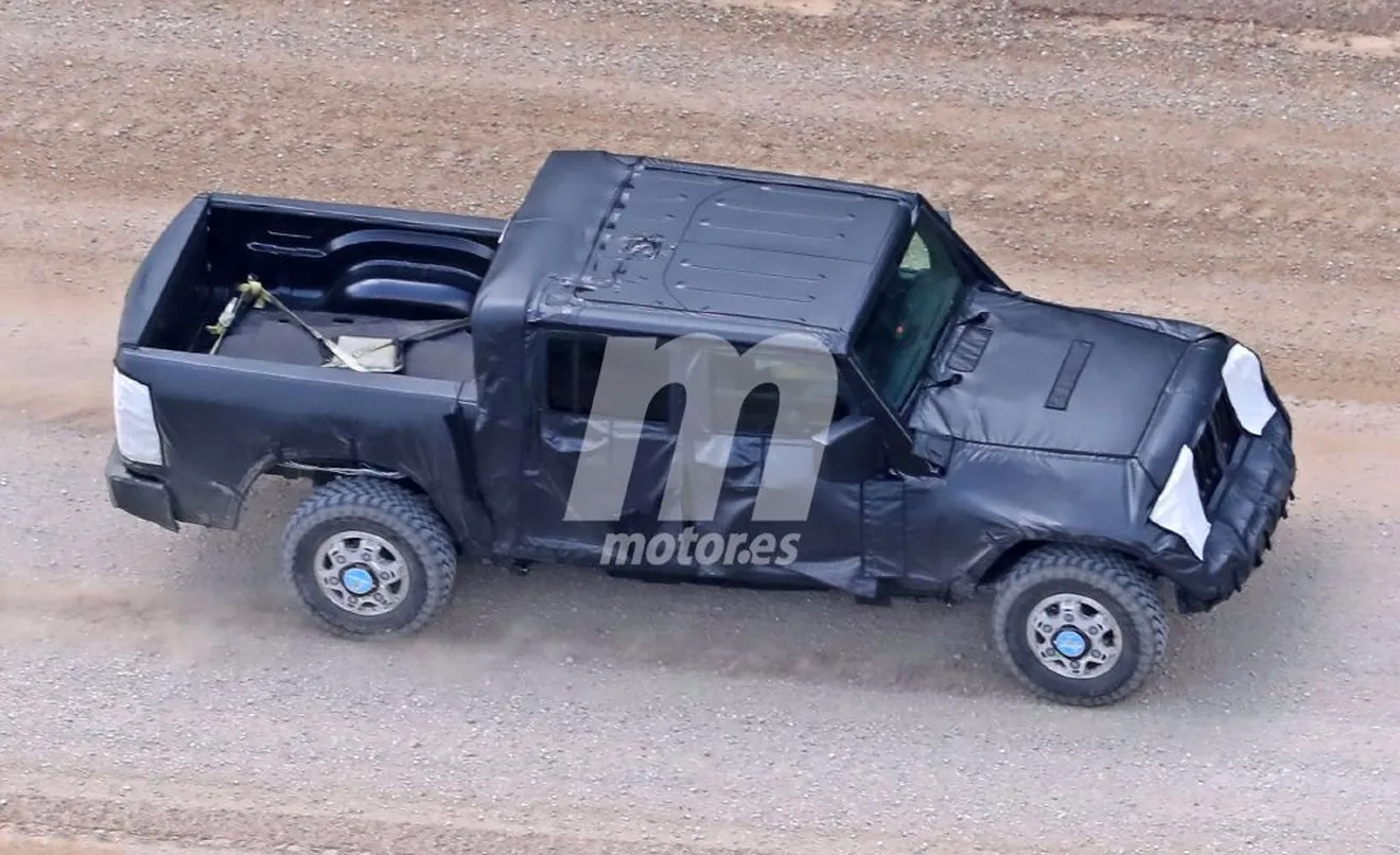 El Jeep Wrangler Pick-Up 2018 ya pisa el asfalto y la tierra