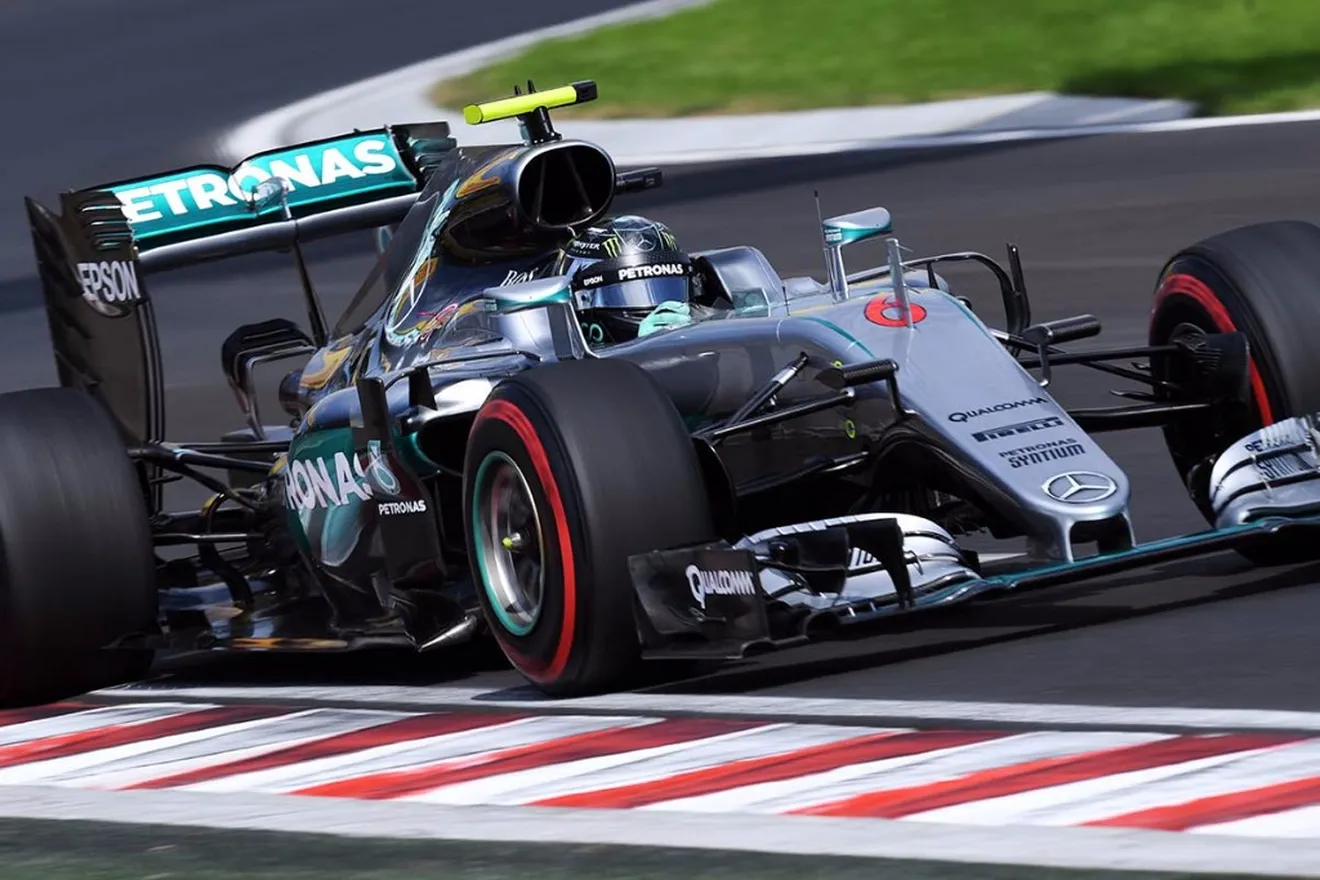 Rosberg destroza el crono de Hockenheim en los primeros libres