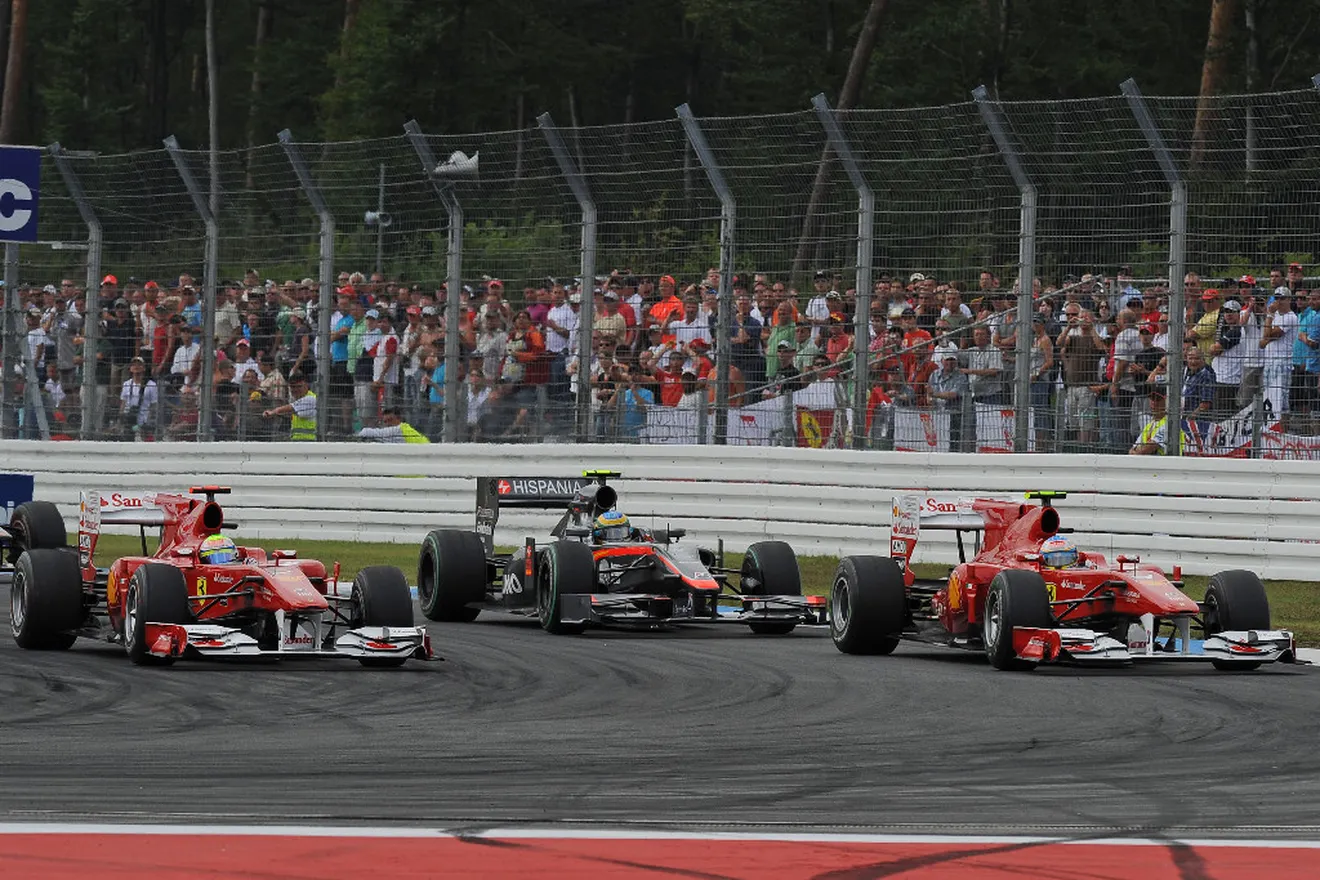 [Vídeo] GP Alemania 2010: “Felipe, Fernando es más rápido que tú”