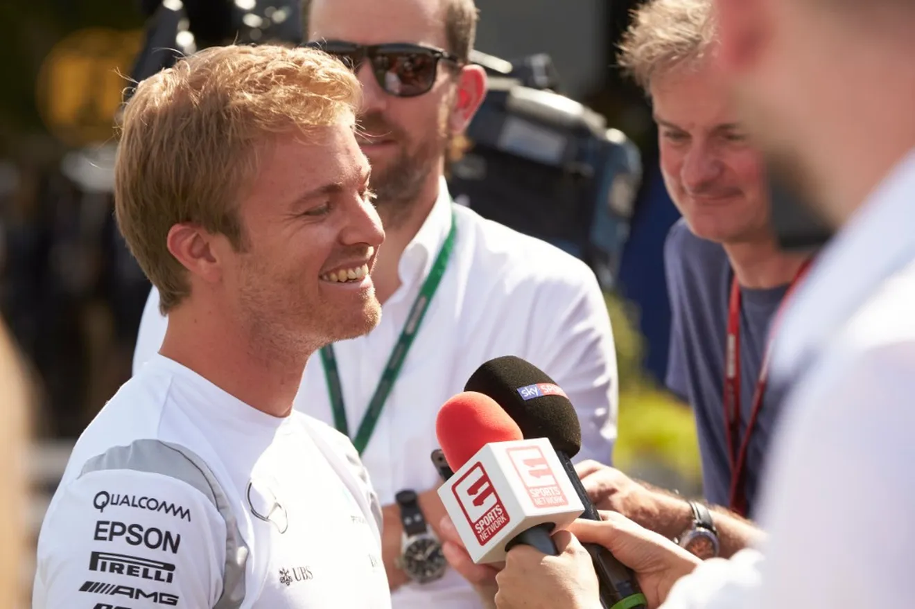 ​Rosberg, encantado con su “increíble flecha de plata”
