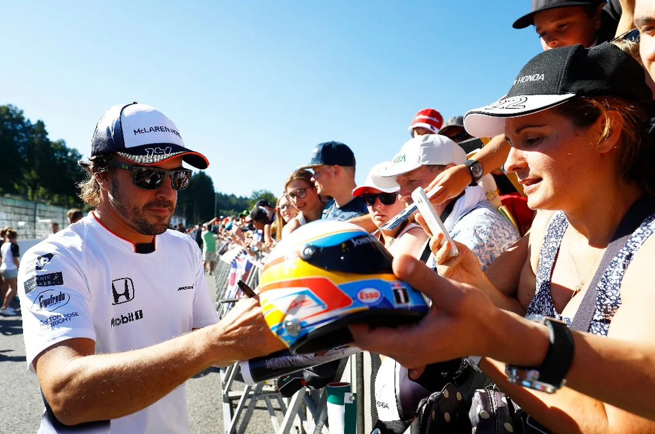 Alonso: "Venir a Monza es una experiencia legendaria"