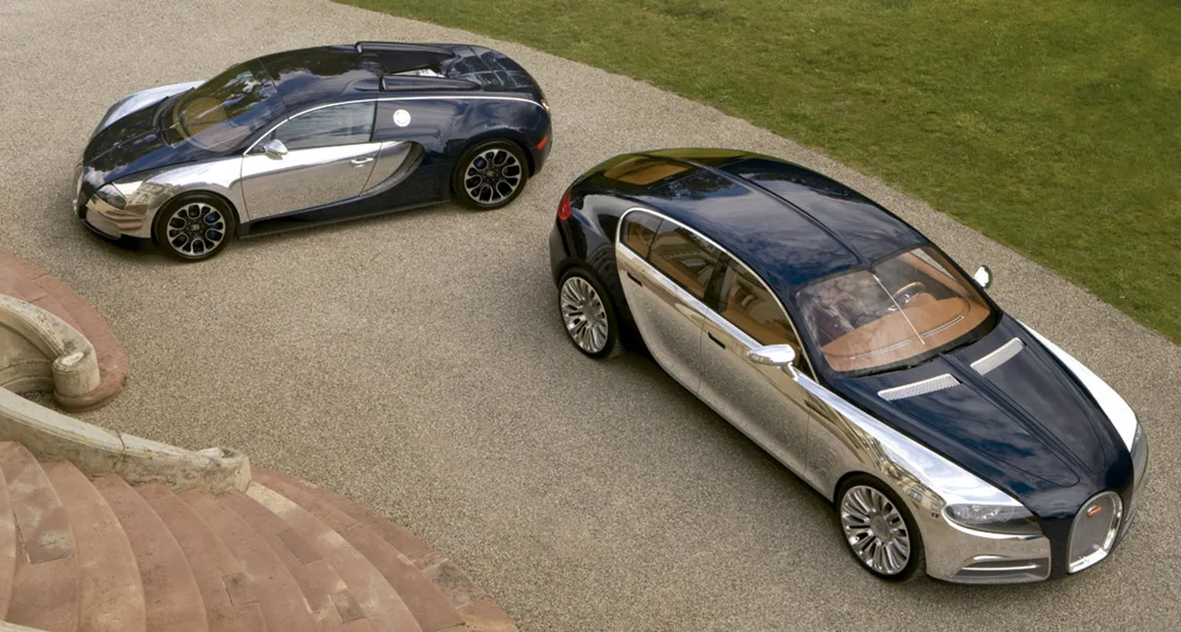 Bugatti Galibier, la idea del sedán de superlujo se confirma de nuevo