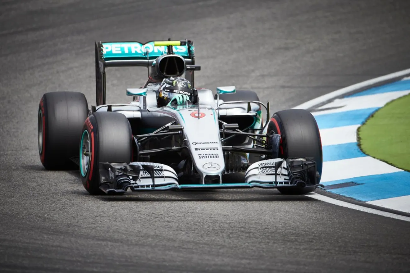 Rosberg domina una sesión marcada por la ausencia de Alonso