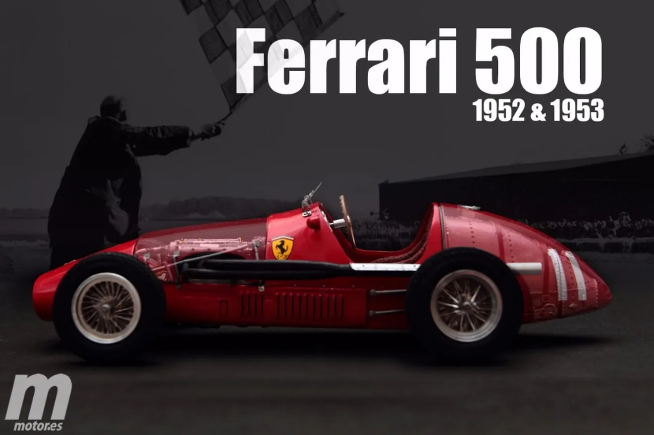 Las máquinas campeonas de la F1: Ferrari 500